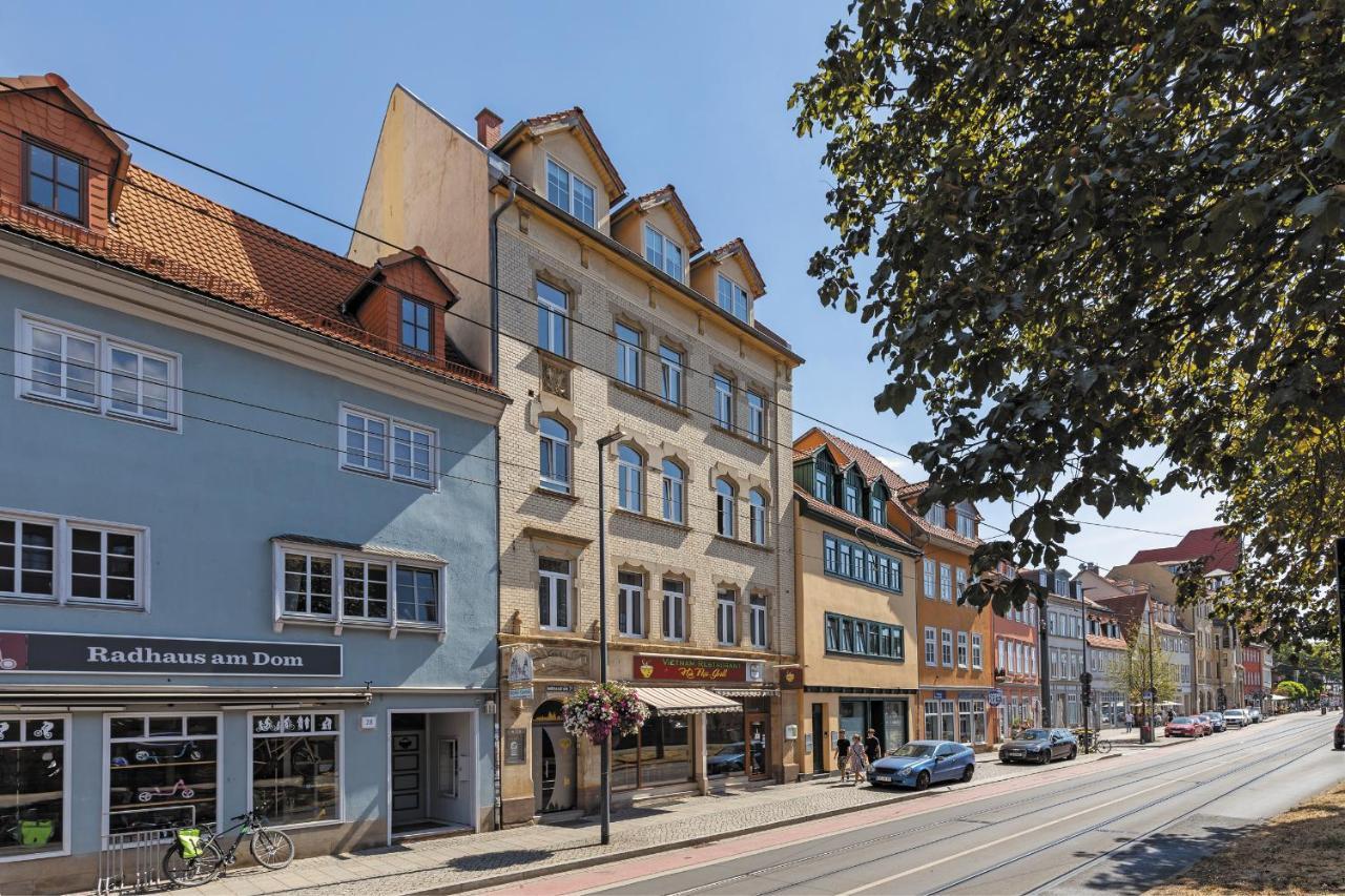 Hotel Garni " Am Domplatz" Эрфурт Экстерьер фото