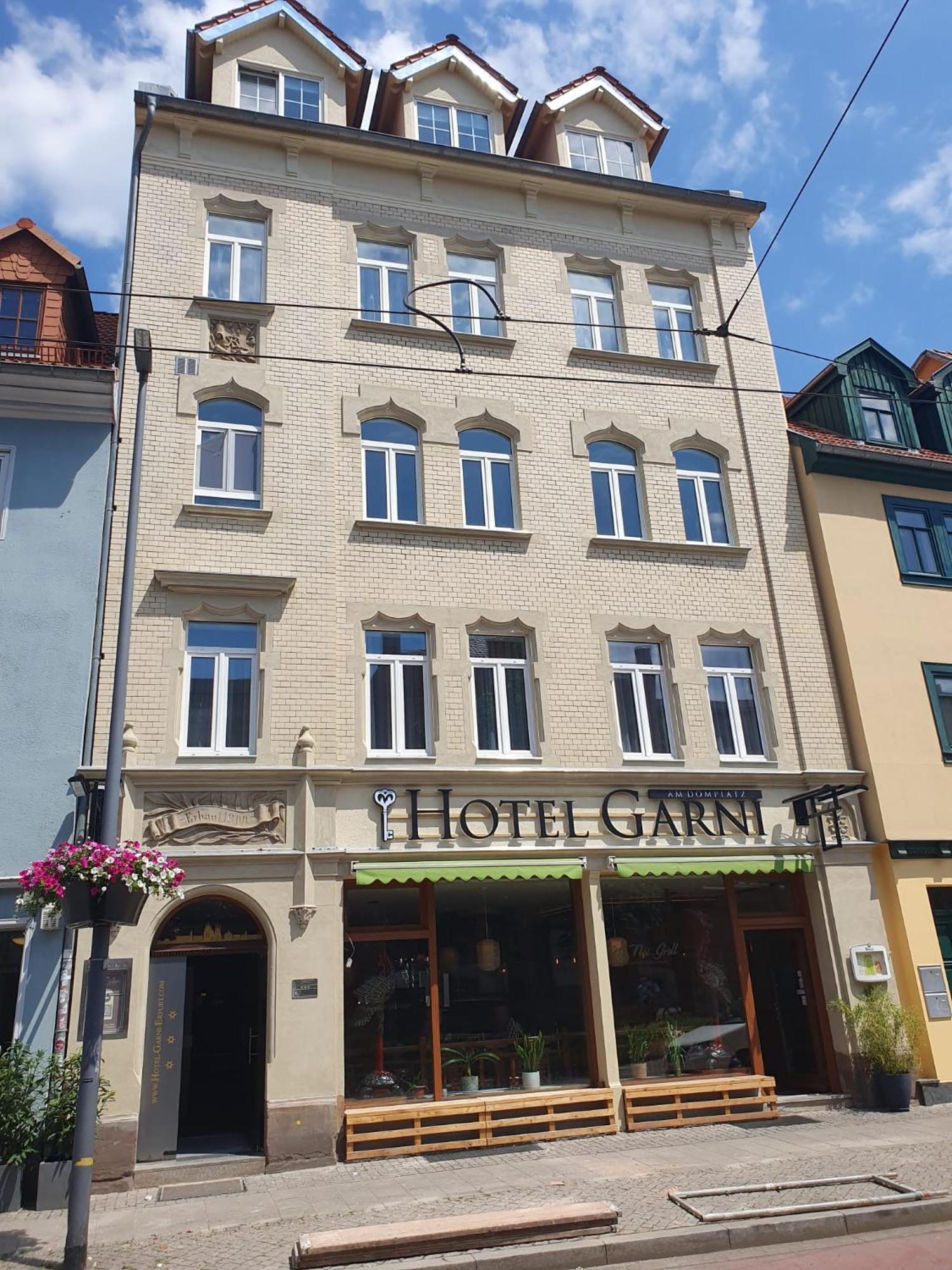 Hotel Garni " Am Domplatz" Эрфурт Экстерьер фото